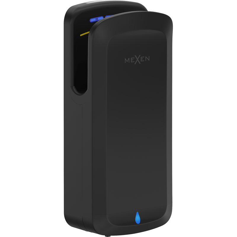 Mexen Ventaro-Pro suszarka kieszeniowa do rąk, 1650 W, czarna mat - 70K021-70