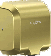 Mexen Ventaro-U suszarka do rąk, 1800 W, złota szczotkowana - 70K030-55