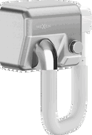 Mexen Aquis-P suszarka basenowa do włosów z wężem, 1000 W, inox - 70K210-01