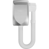 Mexen Aquis-S suszarka basenowa do włosów z wężem, 1000 W, inox - 70K200-01