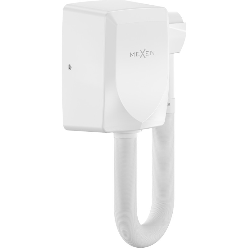 Mexen Aquis-S suszarka basenowa do włosów z wężem, 1000 W, biała - 70K200-20