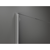 Mexen Kioto ścianka prysznicowa Walk-in 110 x 200 cm, ombre czarna 8 mm, chrom - 800-110-101-01-76