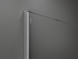 Mexen Kioto ścianka prysznicowa Walk-in 70 x 200 cm, ombre biała 8 mm, chrom - 800-070-101-01-86