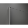 Mexen Kioto ścianka prysznicowa Walk-in 80 x 200 cm, ombre biała 8 mm, chrom - 800-080-101-01-86