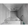 Mexen Mist-H drzwi prysznicowe uchylne prawe 105 cm, transparent, gun metal - 8A5-105-000-95-00-P