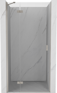 Mexen Mist-H drzwi prysznicowe uchylne lewe 95 cm, transparent, nikiel szczotkowany - 8A5-095-000-97-00-L