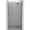 Mexen Mist-H L drzwi prysznicowe uchylne prawe 105 cm, transparent, gun metal - 8A5L-105-000-95-00-P