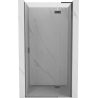 Mexen Mist-H L drzwi prysznicowe uchylne prawe 110 cm, transparent, gun metal - 8A5L-110-000-95-00-P