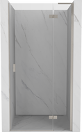 Mexen Mist-H L drzwi prysznicowe uchylne prawe 115 cm, transparent, nikiel szczotkowany - 8A5L-115-000-97-00-P