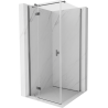 Mexen Mist-H T kabina prysznicowa uchylna lewa 90 x 90 cm, transparent, gun metal - 8A5T-090-090-95-00-L
