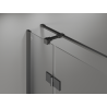 Mexen Mist-H T kabina prysznicowa uchylna lewa 70 x 95 cm, transparent, gun metal - 8A5T-070-095-95-00-L