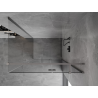Mexen Mist-H T kabina prysznicowa uchylna prawa 115 x 80 cm, transparent, gun metal - 8A5T-115-080-95-00-P