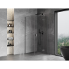 Mexen Mist-H T kabina prysznicowa uchylna prawa 95 x 95 cm, transparent, gun metal - 8A5T-095-095-95-00-P