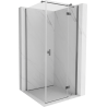 Mexen Mist-H T kabina prysznicowa uchylna prawa 95 x 95 cm, transparent, gun metal - 8A5T-095-095-95-00-P