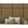 Mexen Linea 01 panel ścienny akustyczny 60 x 60 cm (4szt.), filc 9 mm, fornir techniczny, Dąb Classic - S110-60607-01-041