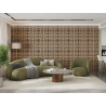 Mexen Linea 02 panel ścienny akustyczny 60 x 60 cm (4szt.), filc 9 mm, fornir techniczny, Bielony Dąb - S110-60607-02-040