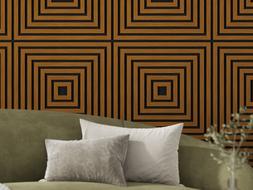 Mexen Linea 13 panel ścienny akustyczny 60 x 60 cm (4szt.), filc 9 mm, fornir techniczny, Dąb Natural - S110-60607-13-042