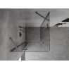 Mexen Mist-H Duo kabina prysznicowa uchylna 100 x 100 cm, transparent, gun metal - 8A5-100L-100P-95-00