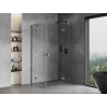 Mexen Mist-H Duo kabina prysznicowa uchylna prawa 90 x 110 cm, transparent, gun metal - 8A5-090L-110P-95-00
