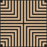 Mexen Linea 02 panel ścienny akustyczny 60 x 60 cm (4szt.), filc 9 mm, fornir techniczny, Bielony Dąb - S110-60607-02-040