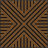 Mexen Linea 06 panel ścienny akustyczny 60 x 60 cm (4szt.), filc 9 mm, fornir techniczny, Dąb Natural - S110-60607-06-042