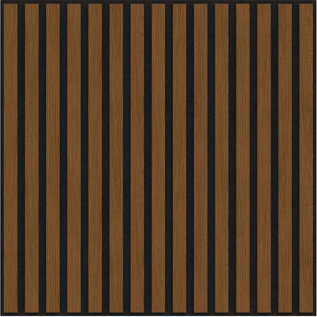 Mexen Linea 15 panel ścienny akustyczny 60 x 60 cm (4szt.), filc 9 mm, fornir techniczny, Dąb Natural - S110-60607-15-042