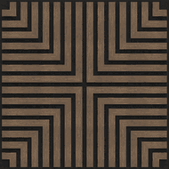 Mexen Linea 02 panel ścienny akustyczny 60 x 60 cm (4szt.), filc 9 mm, fornir techniczny, Ciemny Orzech - S110-60607-02-044