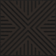 Mexen Linea 06 panel ścienny akustyczny 60 x 60 cm (4szt.), filc 9 mm, fornir techniczny, Czarny Dąb - S110-60607-06-046