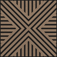 Mexen Linea 06 panel ścienny akustyczny 60 x 60 cm (4szt.), filc 9 mm, fornir techniczny, Jasny Orzech - S110-60607-06-047