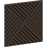 Mexen Linea 08 panel ścienny akustyczny 60 x 60 cm (4szt.), filc 9 mm, fornir techniczny, Dąb Mocca - S110-60607-08-045