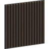 Mexen Linea 15 panel ścienny akustyczny 60 x 60 cm (4szt.), filc 9 mm, fornir techniczny, Dąb Mocca - S110-60607-15-045