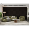 Mexen Linea 15 panel ścienny akustyczny 60 x 60 cm (4szt.), filc 9 mm, fornir techniczny, Czarny Dąb - S110-60607-15-046