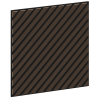 Mexen Linea 39 panel ścienny akustyczny 60 x 60 cm (4szt.), filc 9 mm, fornir techniczny, Dąb Mocca - S110-60607-39-045