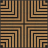 Mexen Linea 02 panel ścienny akustyczny 60 x 60 cm (4szt.), filc 9 mm, fornir techniczny, Dąb Classic - S110-60607-02-041