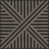 Mexen Linea 05 panel ścienny akustyczny 60 x 60 cm (4szt.), filc 9 mm, fornir techniczny, Szary Dąb - S110-60607-05-043