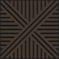Mexen Linea 05 panel ścienny akustyczny 60 x 60 cm (4szt.), filc 9 mm, fornir techniczny, Dąb Mocca - S110-60607-05-045