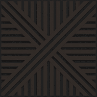 Mexen Linea 05 panel ścienny akustyczny 60 x 60 cm (4szt.), filc 9 mm, fornir techniczny, Czarny Dąb - S110-60607-05-046
