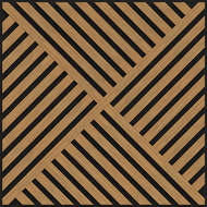 Mexen Linea 08 panel ścienny akustyczny 60 x 60 cm (4szt.), filc 9 mm, fornir techniczny, Dąb Classic - S110-60607-08-041