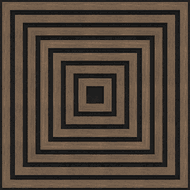 Mexen Linea 13 panel ścienny akustyczny 60 x 60 cm (4szt.), filc 9 mm, fornir techniczny, Ciemny Orzech - S110-60607-13-044