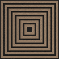 Mexen Linea 13 panel ścienny akustyczny 60 x 60 cm (4szt.), filc 9 mm, fornir techniczny, Jasny Orzech - S110-60607-13-047