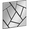 Mexen Form 04 panel ścienny akustyczny 60 x 60 cm (4szt.), filc 9 mm, Lustro - S111-60607-04-099