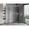 Mexen Mist-H L Duo kabina prysznicowa uchylna prawa 75 x 110 cm, transparent, biała - 8A5L-075L-110P-20-00