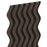 Mexen Lam-SF 02 lamele ścienne akustyczne 280 x 30 cm, filc 9 mm, fornir techniczny, Dąb Mocca - S106-280-02-045