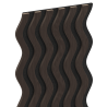 Mexen Lam-SF 02 lamele ścienne akustyczne 280 x 30 cm, filc 9 mm, fornir techniczny, Czarny Dąb - S106-280-02-046