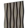 Mexen Lam-SF 26 lamele ścienne akustyczne 280 x 30 cm, filc 9 mm, fornir techniczny, Szary Dąb - S106-280-26-043