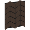 Mexen Form 03 panel ścienny akustyczny 71,5 x 58 cm (4szt.), filc 9 mm, fornir techniczny, Dąb Mocca - S111-71587-03-045