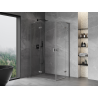 Mexen Mist-H L Duo kabina prysznicowa uchylna lewa 90 x 70 cm, transparent, gun metal - 8A5L-090L-070P-95-00