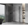 Mexen Mist-H L Duo kabina prysznicowa uchylna lewa 85 x 80 cm, transparent, gun metal - 8A5L-085L-080P-95-00