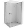 Mexen Mist-H L Duo kabina prysznicowa uchylna prawa 80 x 85 cm, transparent, gun metal - 8A5L-080L-085P-95-00