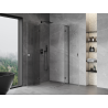 Mexen Mist-H L Duo kabina prysznicowa uchylna 90 x 90 cm, transparent, gun metal - 8A5L-090L-090P-95-00